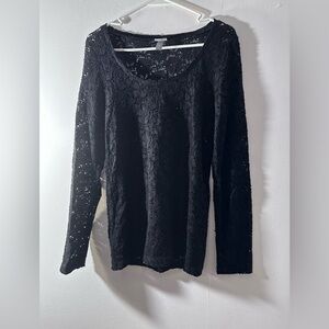 Vanity Women's Black Lace Chemise